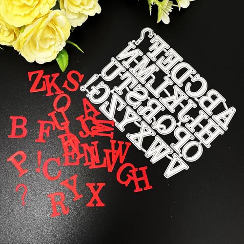 Letters and Number Metal Cutting Dies for Card Making
