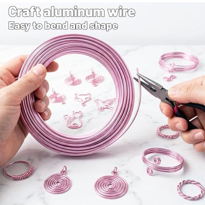 50ft 9 Gauge 3mm Aluminum Armature Wire Bendable for Sculpting (50 Foot)