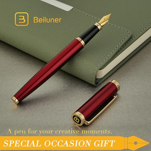 Red Fountain Pen