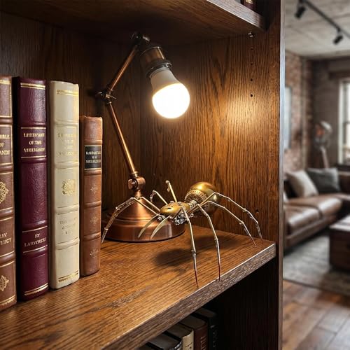 Steampunk Mechanical Insect Spider 3D Metal Model Kit for Adults DIY Assembly 2 (100 Count)
