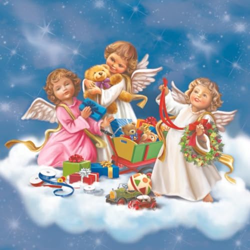 20 ct 13x13 Christmas Paper Decoupage Napkins (20 Count)