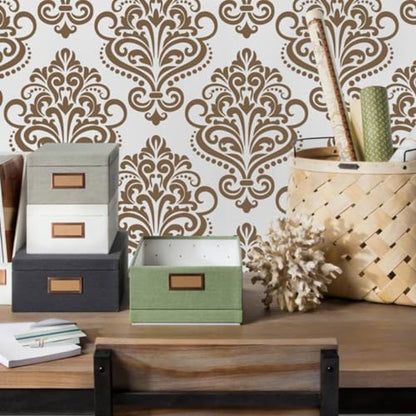 Damask Stencils for Walls Stencils for Painting Large Pattern 12inch
