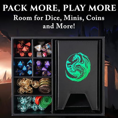 All-in-One Game Roamer - Dice Tray & Tower for DND and RPG