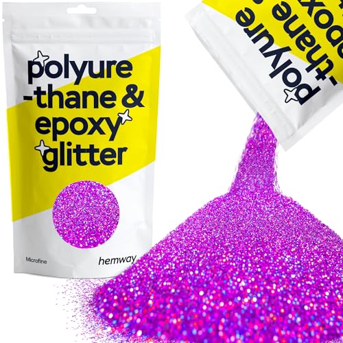 Resin Glitter Purple Holographic 100g Microfine (3.5 Ounce)
