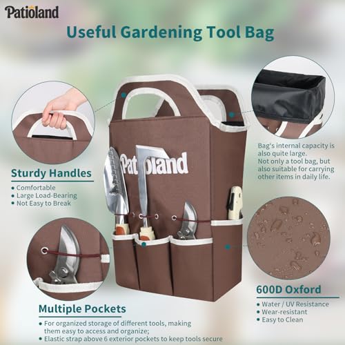 Brown Garden Tools Set 26 (26 Count)