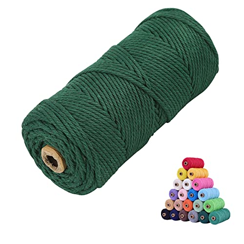 Macrame Cotton Cord 3mm x 109Yards (327 Foot)