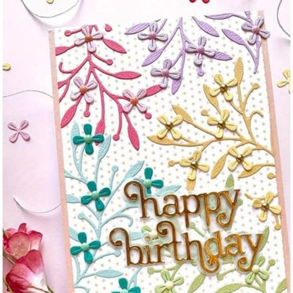 Cutting Dies Metal Stencils Scrapbooking Tools DIY Embossing Template for Paper Card Making Album Arts Crafts Supplies