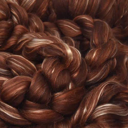 Merino Silk Luxe Tonal Designer Blend. Superfine Merino