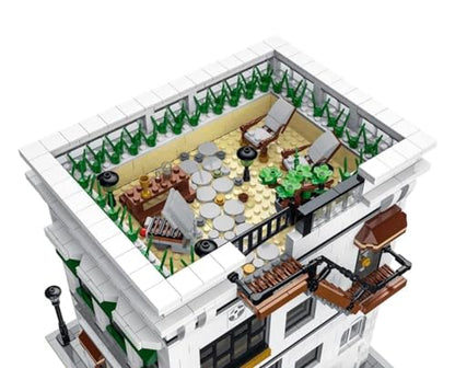 General Jim’s Flying Lobster 3 Level Seafood Restaurant Building Blocks Set