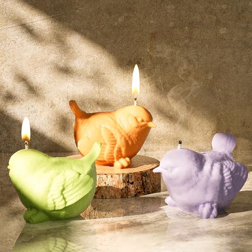 Animal & Bird Resin & Silicone Candle Mold Set