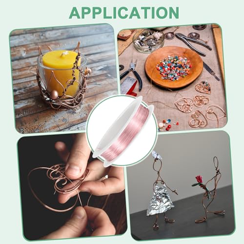 0.4 mm 26 Gauge Copper Wire for Jewelry Making