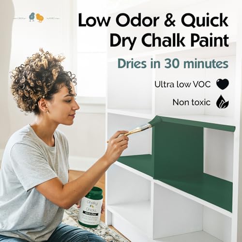 Finish Shamrock 8 Fl Oz Chalk Paint for Furniture All in One