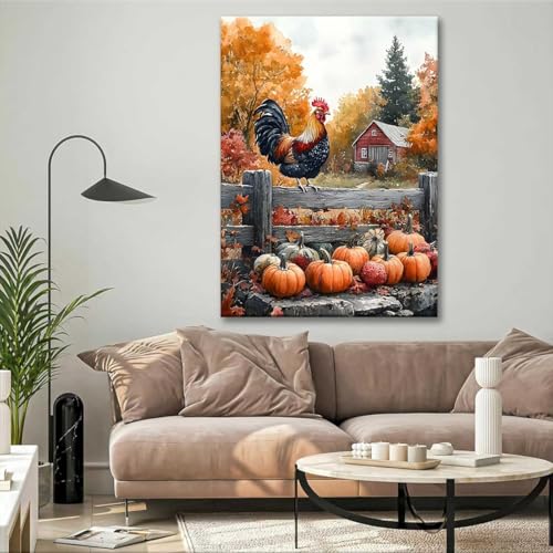 Paint by Numbers Kit for Adults Framed