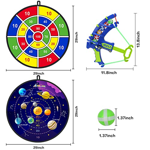 2 Pack 29" Large Dart Board for Kids (2 Count)