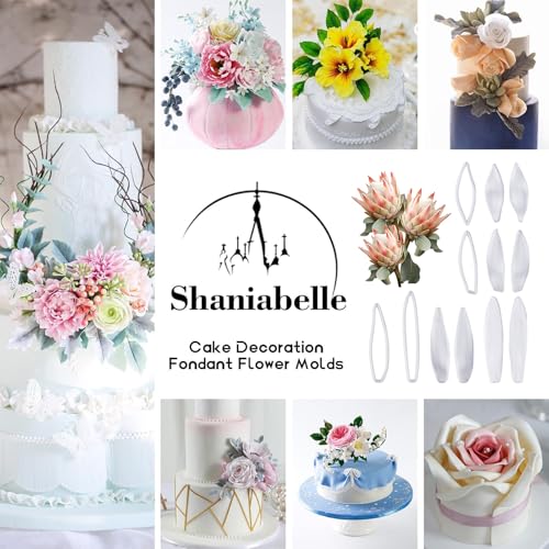 Professional Flower Fondant Mold Set