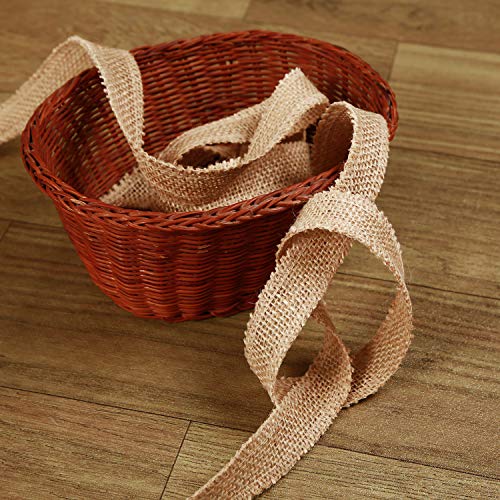 1 Inch Burlap Ribbon (81 Foot)