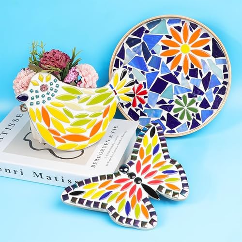 Ceramic Mosaic Tiles for Crafts (17.6 Ounce)