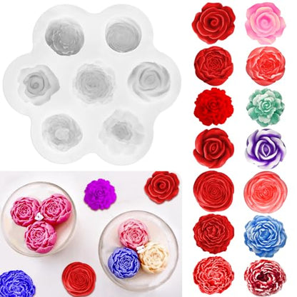 Flower Candle Molds