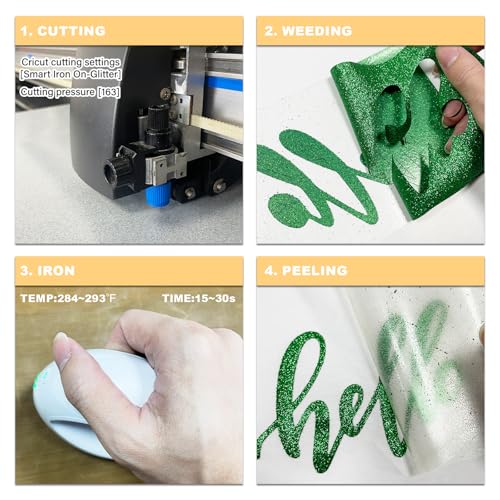 Glitter HTV Heat Transfer Vinyl Rolls