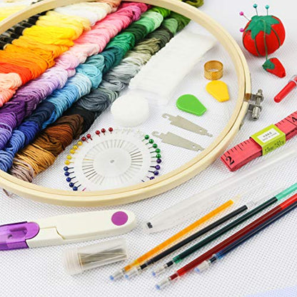 Embroidery Kit 215 Pcs (215 Count)