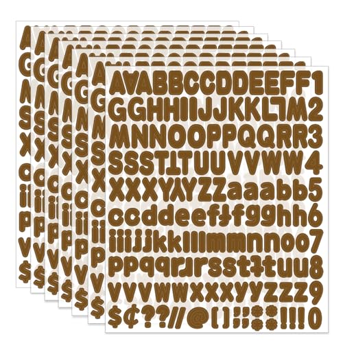 Alphabet Stickers