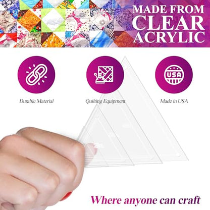 Quilting Acrylic Template Set (4 Count)