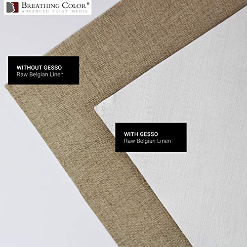White Gesso Canvas Primer 32 oz Give Your Art The Ultimate Base Prime! Keep Paint from Absorbing! Whether Acrylics (32 Fl Oz)
