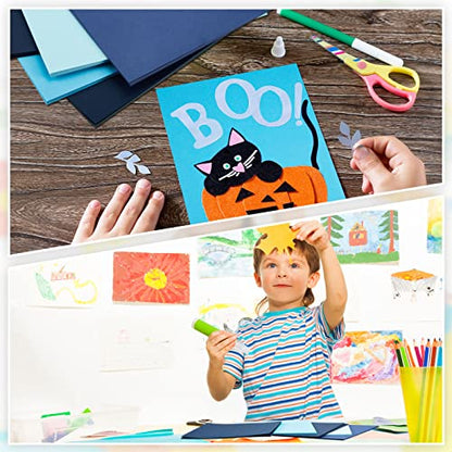 100 Sheets 5 Shades Cardstock Paper (100 Count)