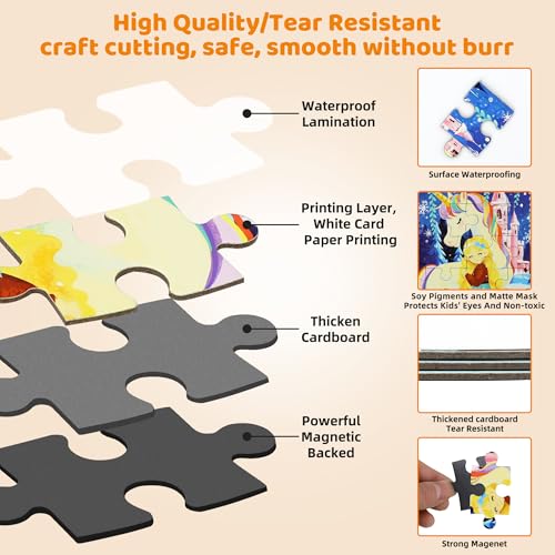 Magnetic Puzzles for Toddlers 3 (60 Count)