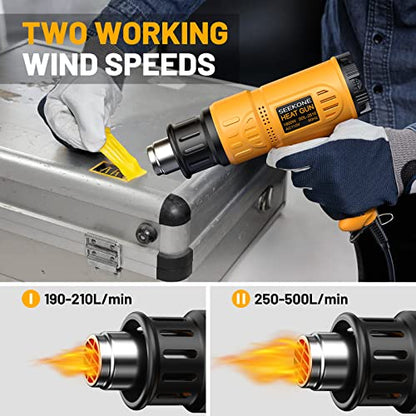 1800W Heat Gun with Carry Case 122℉
