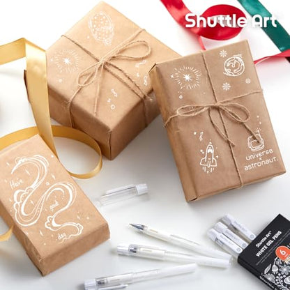 White Gel Pens (6 Count)
