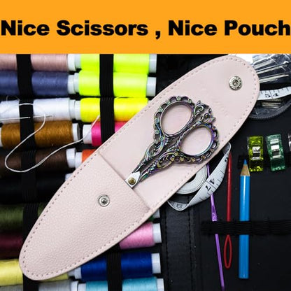 4.7 INCH Embroidery Scissors Small Sewing Scissors With Cover