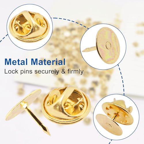 130 Set Pin Backs
