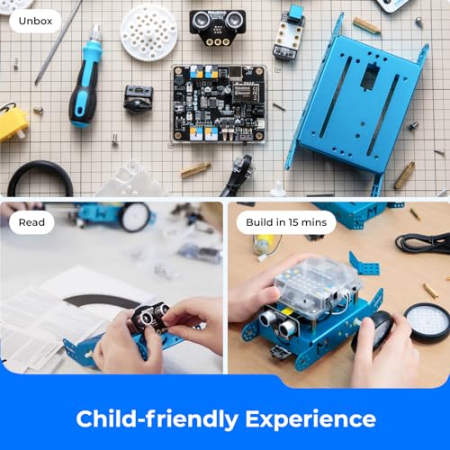mBot Arduino Robot Kit with Scratch Coding Box for Kids Ages 8