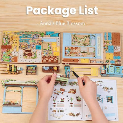 Book Nook Kit Miniature House (284 Count)