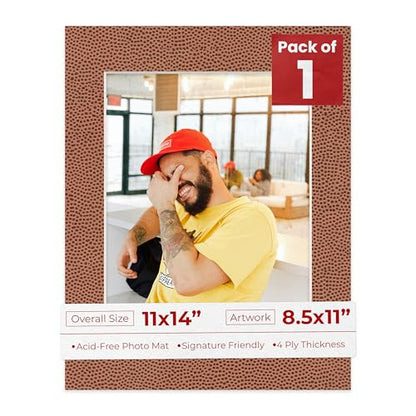 11x14 Mat Bevel Cut for 8.5x11 Photos
