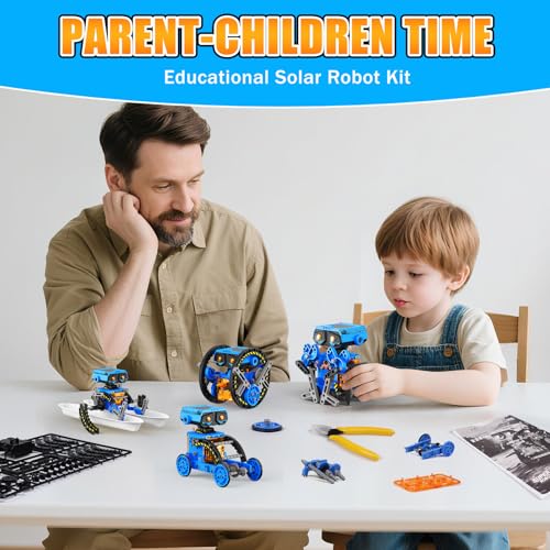 12 in 1 STEM Solar Power Robots Toys for Boys Age 8