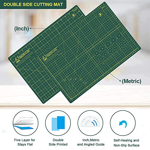 18"x12" Thickened Self Healing Cutting Mat