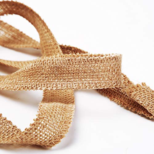 1 Inch Wide 82 Yards Burlap Ribbon