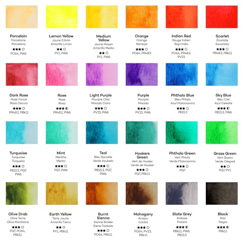 Watercolor Set Full Pan Signature in Tin (24 Count)