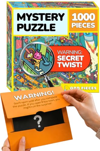 Jigsaw Puzzles 1000 Pieces with Storytelling Comics (1000 Count)