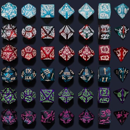 Polyhedral Dice Set (42 Count)