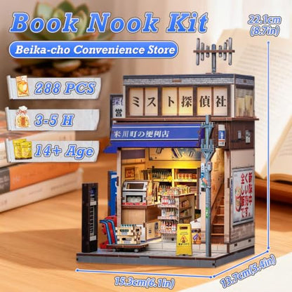 Book Nook Kit for Adults Beginner Friendly