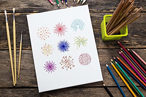 Christmas Firework Star Clear Stamps for Card Making