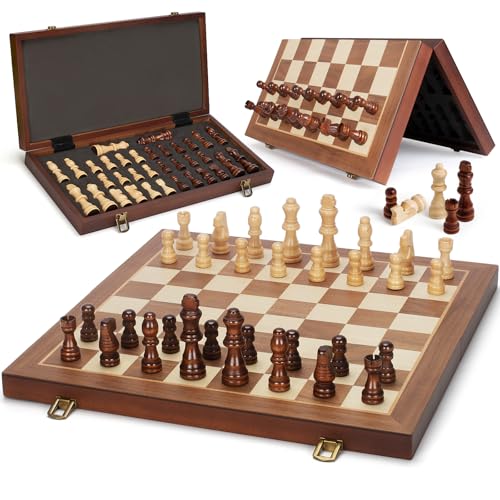 Magnetic Wooden Chess Set
