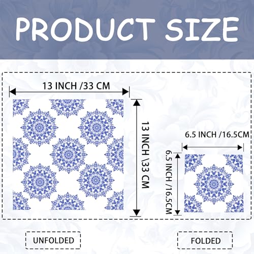 Decoupage Napkins Assorted Floral 27 Pack 9 Styles for DIY Crafting Birthday Party (27 Count)