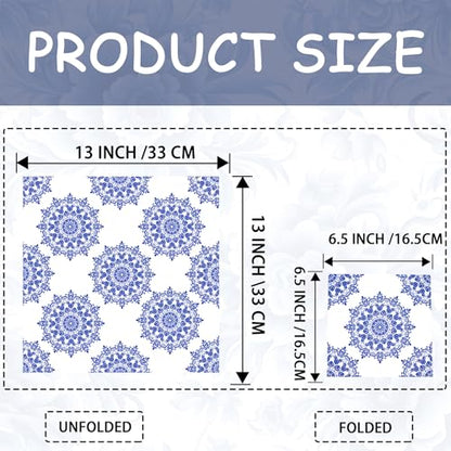 Decoupage Napkins Assorted Floral 27 Pack 9 Styles for DIY Crafting Birthday Party (27 Count)