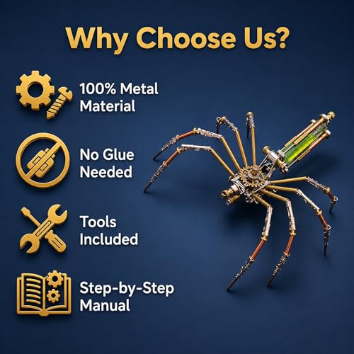 3D Metal Puzzles for Adults Teens (140 Count)