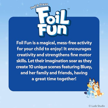 Foil Fun Bluey