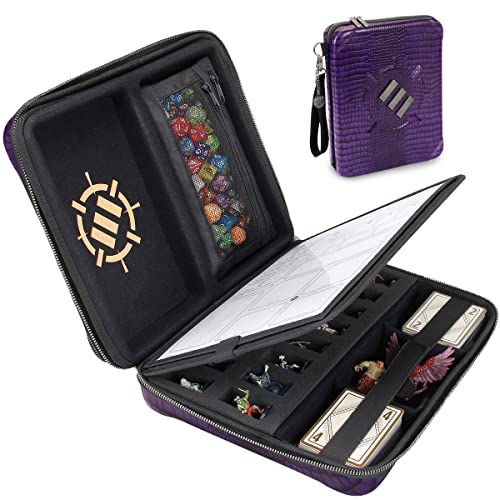 DND Binder Collector's Edition RPG Organizer Case with Built
